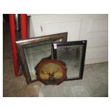 Two Mirrors & Metal Art