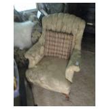 Upholstered Side Chair w/Pillow