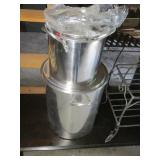 Three Stainless Steel Pots
