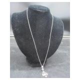 Pendant Necklace Chain 14K & Pendant 14k