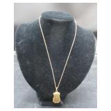 Gold Locket Necklace