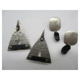 Two Pair of Earrings