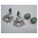 Two Pair of Earrings