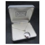 Silver Locket Necklace