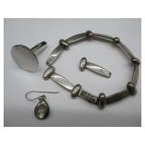 Bracelet, Cufflink & Earring