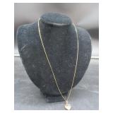 Gold Locket Necklace