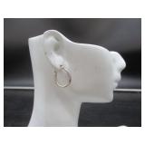 Hoop Earrings - Hook Marked 925