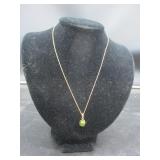 Pendant Necklace Chain Marked 14K