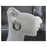 Hoop Earrings Marked 925