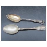 Two Collectible Spoons Marked Sterling