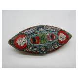 Multi-Color Brooch Marked Italy