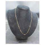 Chain Necklace Marked 14K