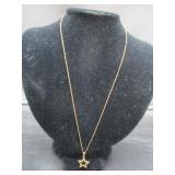 Pendant Necklace Marked 14K & Chain 14K GF