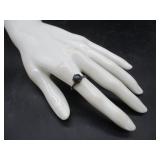 Sterling Ring w/Black Stone or Pearl?