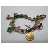 Charm Bracelet - Some Marked Sterling