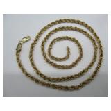 Chain Necklace Clasp Marked 10K