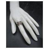 Silver Butterfly Ring