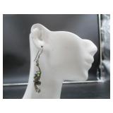 Silver Earrings w/Stones