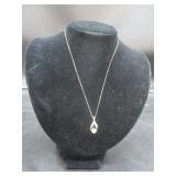 Pendant Necklace Marked 14K