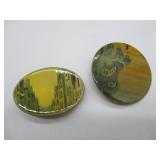 Enamel on Copper Pins