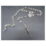 Rosary w/Silvertone Cross