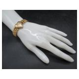 Gold Heart Co-Star Band Bracelet