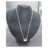 Pendant Necklace 10K & 12K - Chain GF