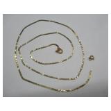 Chain Necklace Marked 14K Italy