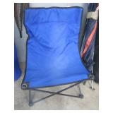 Blue Folding Chair