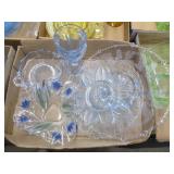 Blue Glassware