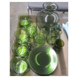 Green Glassware