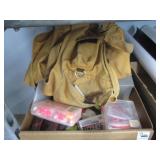 Metal Brumberger Box, Fishing Vest, Tackle