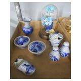 Pottery Dishes, Dome D©cor in Blues