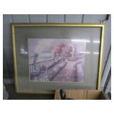Garden Walkway Print