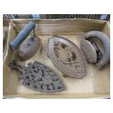 Cast Iron Irons & Iron Stands