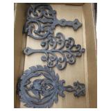 JZH Cast Iron Trivets - 1949 & 1951