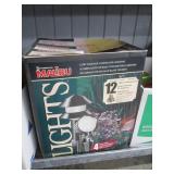 Landscape Lights & Glass Light Fixture Globe