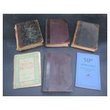 Six Books - 1800's & Early 1900's