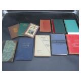 Eleven Hardback Books