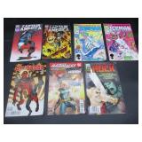 Comic Books - Hulk, Captain America, Iceman