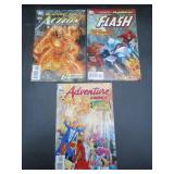 Comic Books - Flash, Action, Superman