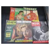 True Crime Detective, Etc & Argosy Magazines