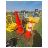 (7) Large Traffic Cones (Each)