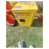 Yellow 17' x 17' x 23' Flammable Cabinet