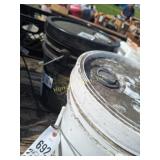 (3) Buckets & (2) Jugs Floor Acid Absorber (All)