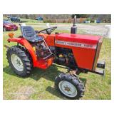 MF 1010 Diesel Tractor, 4WD, 3pt, New Front Tires