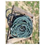 (3) 100' Water Hoses (Each) Mixed Diameters