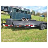 '13 Anderson 20' T/A Bumper Pull Flat Trailer