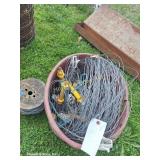 Tub of Electrical Fencing