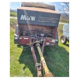 M&W 4500, 4x5 Round Baler, Twine Tie - Works